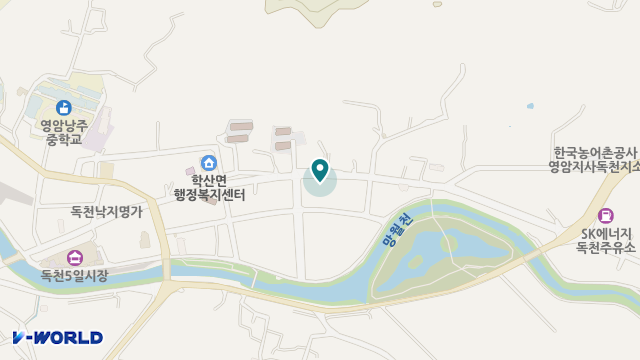효사랑센터 위치 지도