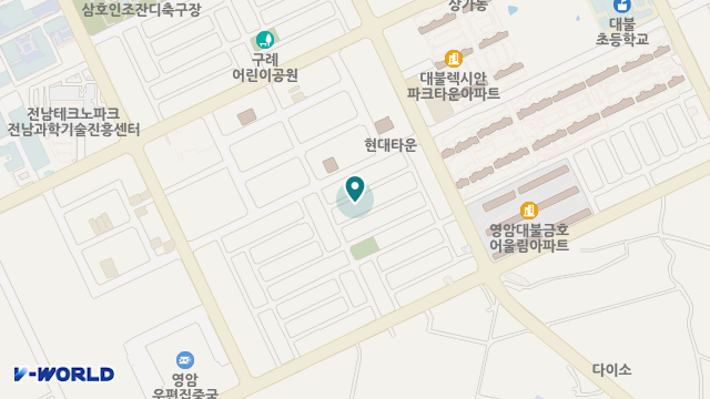 삼호사랑방문요양센터 위치 지도