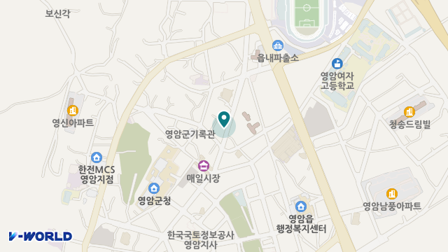 이원건강의료기 영암점 위치 지도