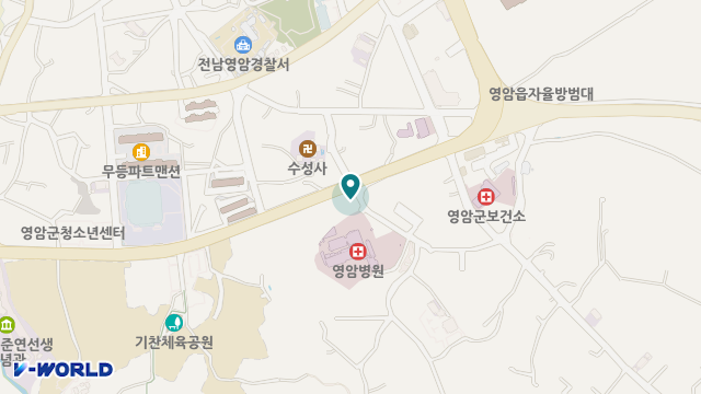 영암의료기 복지센터 위치 지도