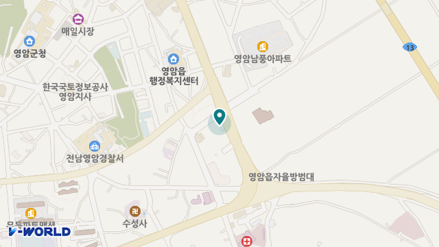 섬김재가장기요양센터 위치 지도