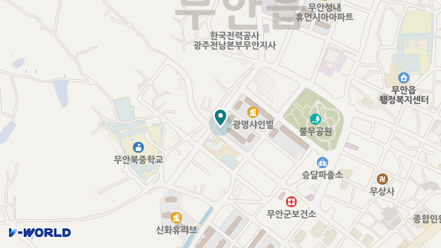 무안주간보호센터 위치 지도