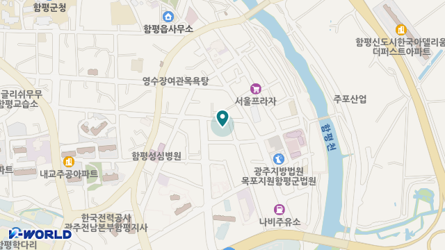 한진상사 의료기기 위치 지도