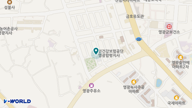 활기찬노인복지센터 위치 지도