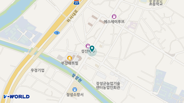 에바다재가복지센터 위치 지도