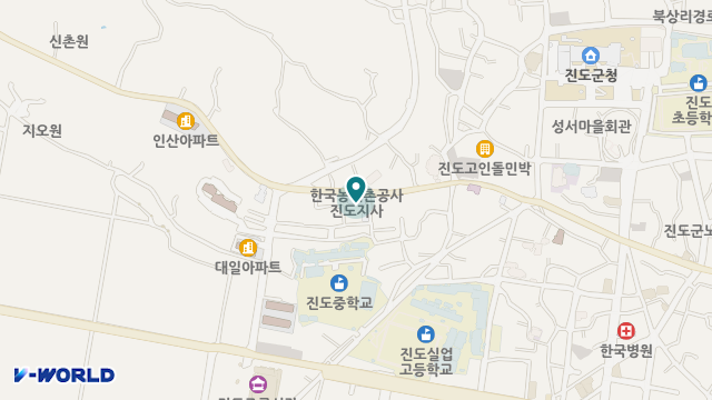 두성재단전남진도지역자활센터 위치 지도