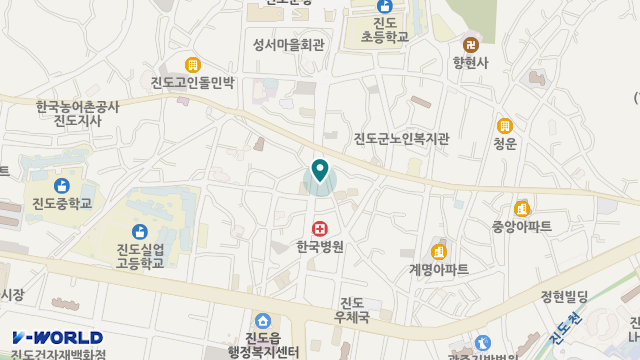 행복재가노인복지센터 위치 지도