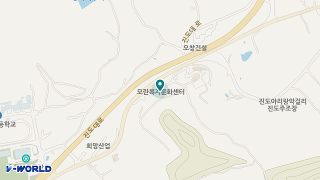 모란복지문화센터 위치 지도