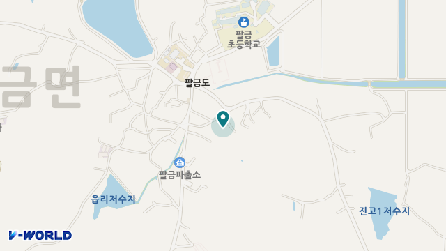 팔금노인복지센터 위치 지도