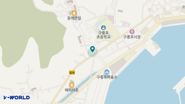 구룡포노인복지센터 위치 지도