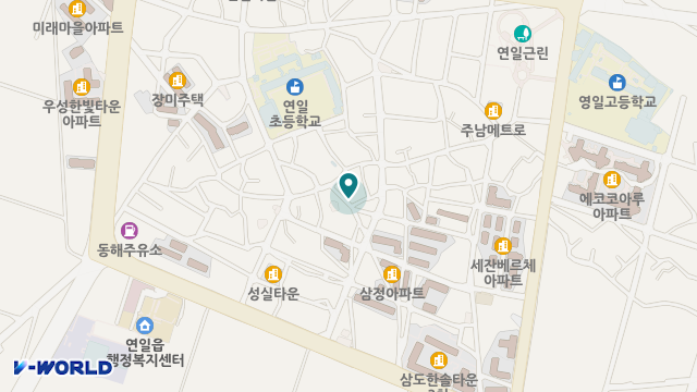 사나래 재가복지센터 위치 지도