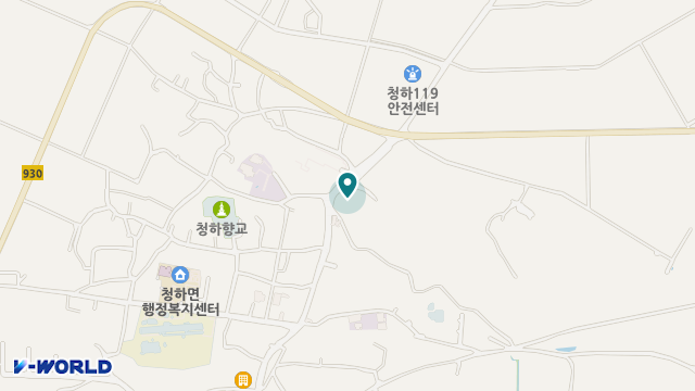 우리재가노인복지센터 위치 지도