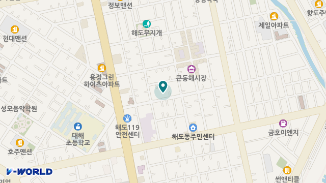 효사랑주간보호센터 위치 지도