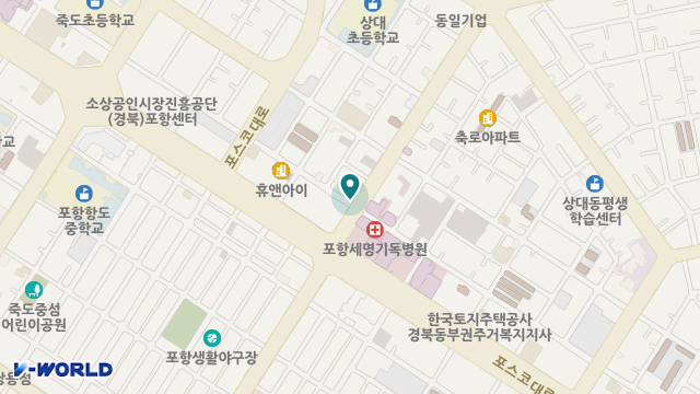 효성의료기 위치 지도
