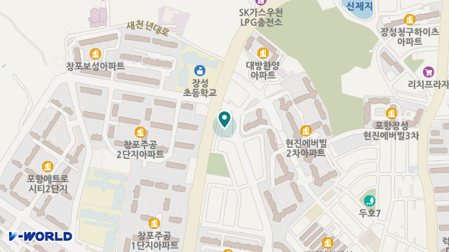 새뜰재가복지요양센타 위치 지도