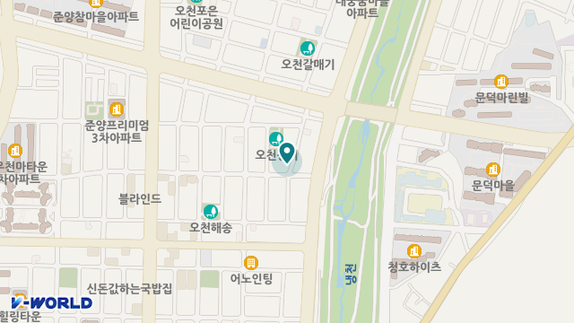 맑은가람방문요양센터 위치 지도
