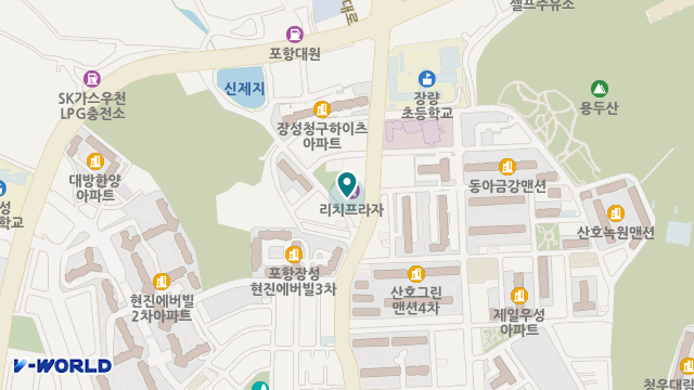 그린동국요양센터 위치 지도