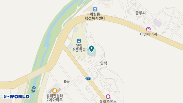 사회복지법인 늘푸른 재가노인복지센터 위치 지도