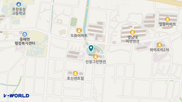 한마음노인복지센터 위치 지도