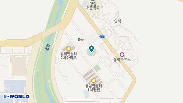 도움노인재가복지센터 위치 지도