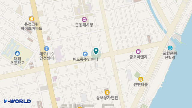 효담재가복지센터 위치 지도