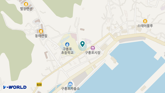 즐거운 구룡포복지센터 위치 지도