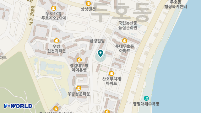 어르신이 행복한 세상 위치 지도