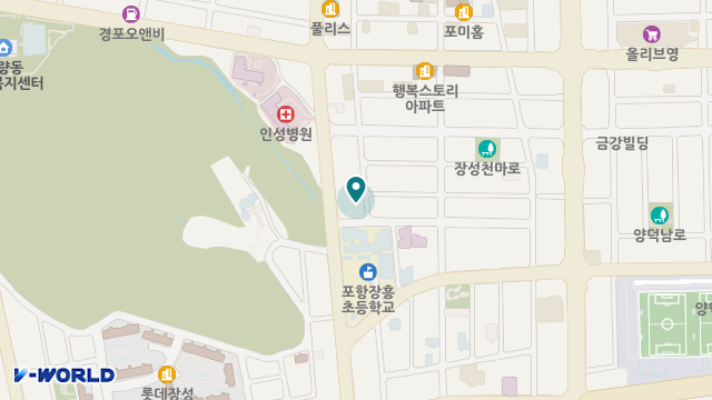 동행노인복지센터 위치 지도