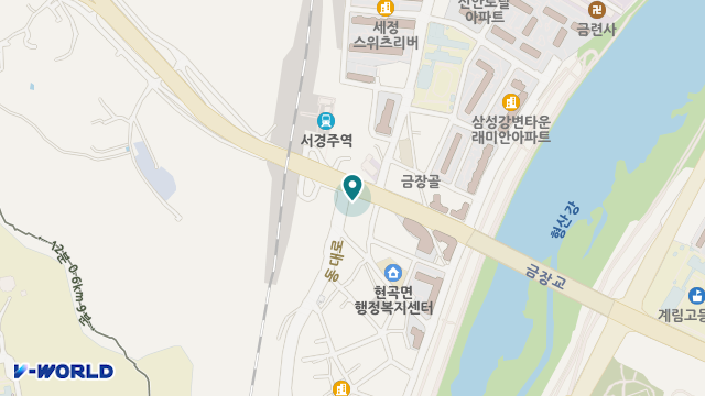 다사랑노인복지센터 위치 지도