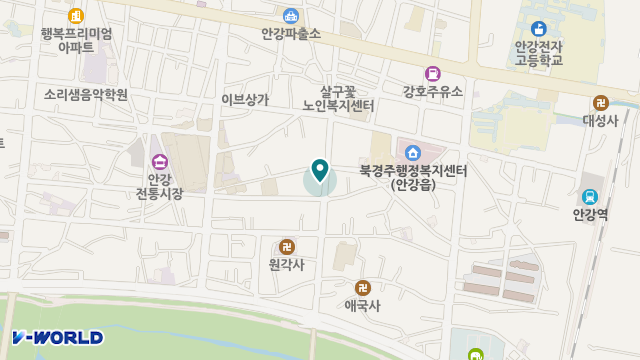 큰나무노인돌봄지원센터 위치 지도