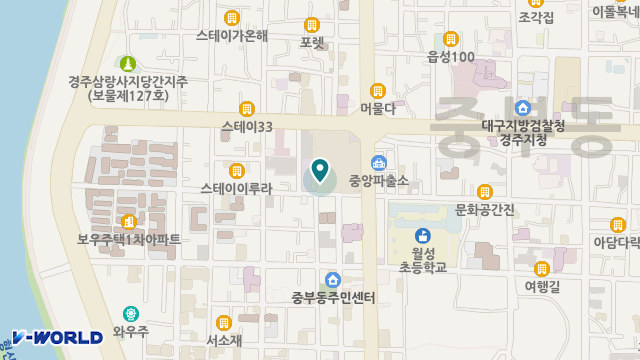대안노인복지센터 위치 지도