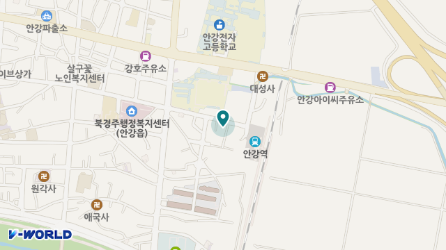 행복노인복지센터 위치 지도