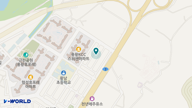 유정재가노인복지센터 위치 지도