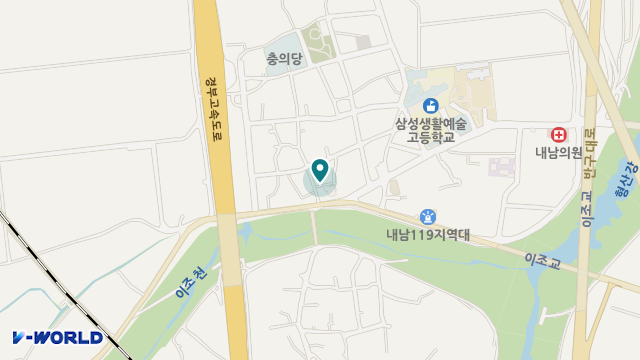 둥지재가노인복지센터 위치 지도