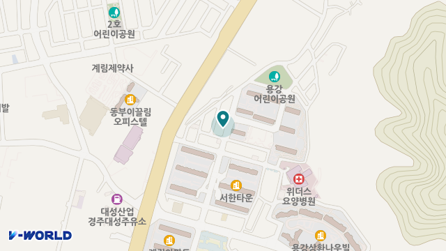 숲속노인복지센터 위치 지도
