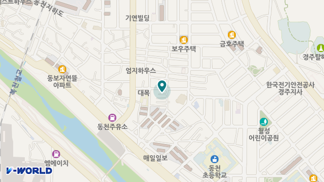 푸른노인복지센터 위치 지도