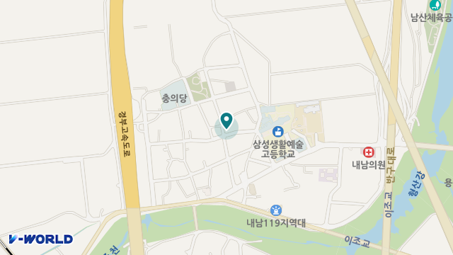 월산사랑복지센터 위치 지도