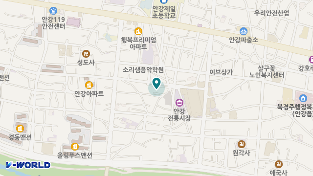 정담은재가복지센터 위치 지도