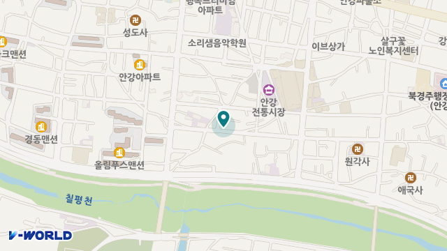 경북재가복지센터 위치 지도