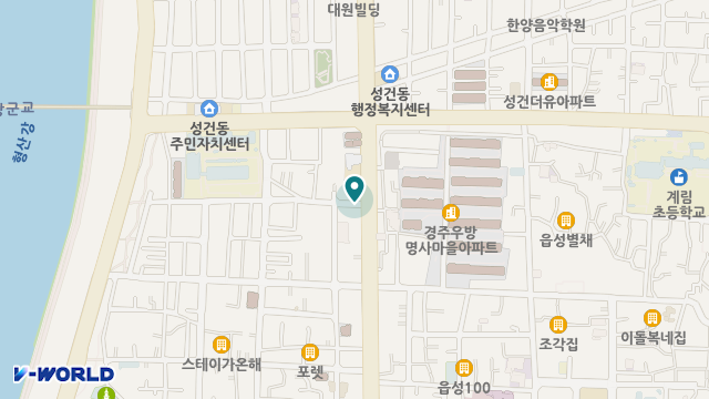 가안어르신종합복지센터 위치 지도