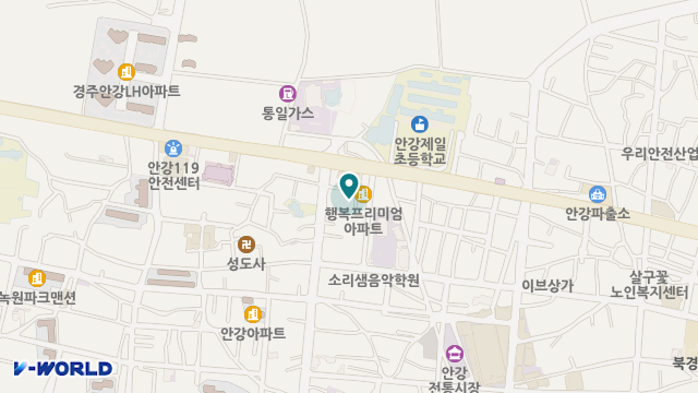 신라복지센터 위치 지도