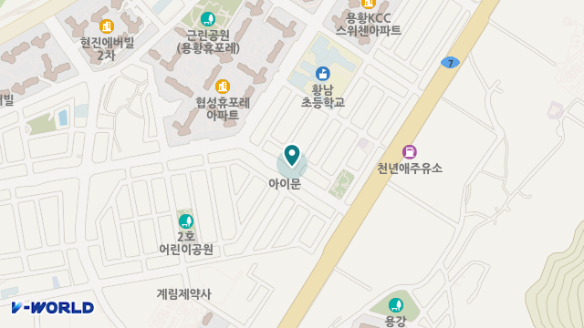 경주충효주간보호센터 위치 지도