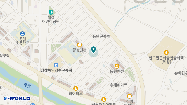 정다운재가노인복지센터 위치 지도