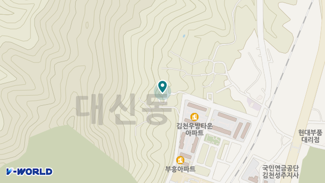 나이팅게일과 천사들 위치 지도