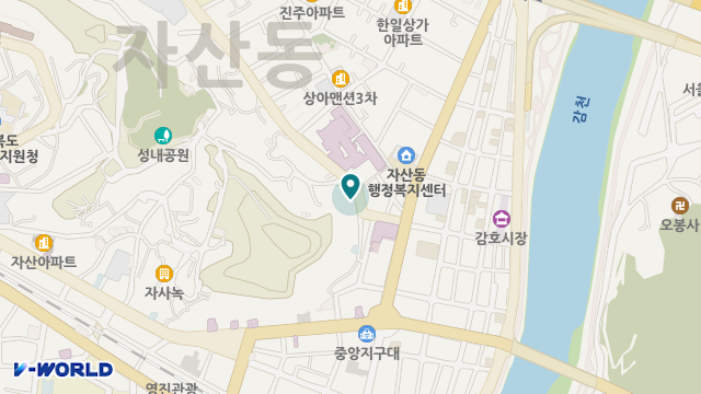 김천복지용구센터 위치 지도