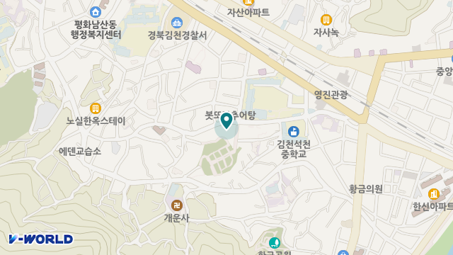나눔노인복지센터 위치 지도