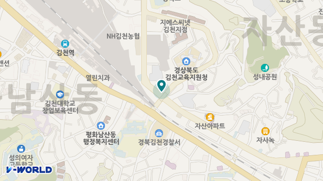 김천의료기 위치 지도