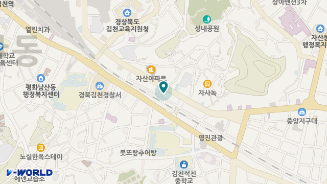 다정노인복지센터 위치 지도