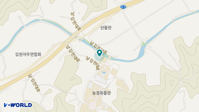 늘사랑주야간보호 위치 지도
