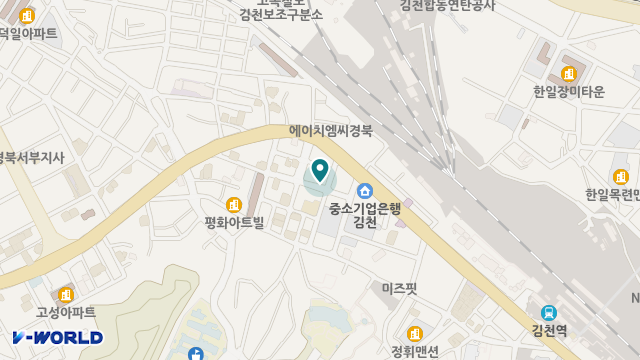 김천사랑주간보호 위치 지도